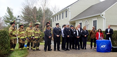 Bernards Township Police, Liberty Corner Fire Company and Liberty Corner First Aid Squad honored at ADT-sponsored reunion in December 2015